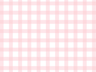 ギンガムチェック　ピンク