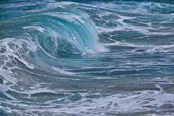 Waves off the Coast of Bonaire at Washington Slagbaai National Park