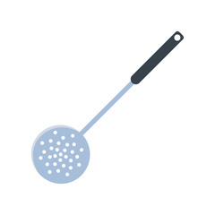 skimmer cooking icon on white background