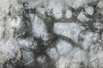 Shabby texture of gray concrete cement wall or floor. Trendy loft or hipster cafe background.