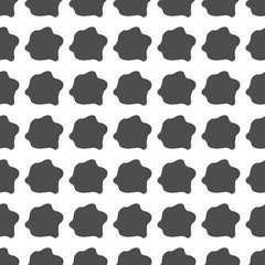 Seamless pattern with hand drawn grey dots as a net. Monochrome background can be printed on textile, wallpaper, wrapping paper, greeting cards. Vector illustration. EPS10