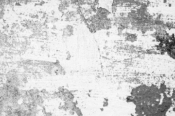 Obraz premium Texture of a concrete wall with cracks and scratches which can be used as a background