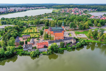 Fototapeta premium Kartuzy-city in Kashubia in northern Poland