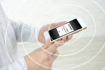 スマホの緊急地震速報