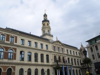 Riga an der Ostsee in Lettland