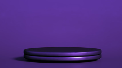 Beautiful luxury background pedestal. 3d illustration, 3d rendering.