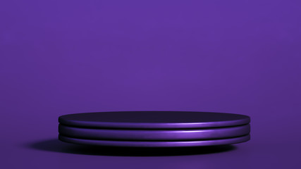 Beautiful luxury background pedestal. 3d illustration, 3d rendering.