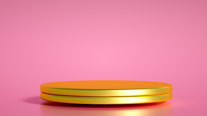 Beautiful luxury background pedestal. 3d illustration, 3d rendering.