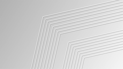 Abstract Geometrical Lines Vector with White Grey Gradient Background for Designs Web Design Banner Poster etc.