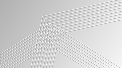 Abstract Geometrical Lines Vector with White Grey Gradient Background for Designs Web Design Banner Poster etc.