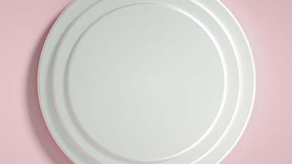 Beautiful luxury background pedestal. 3d illustration, 3d rendering.