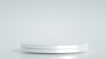 Beautiful luxury background pedestal. 3d illustration, 3d rendering.