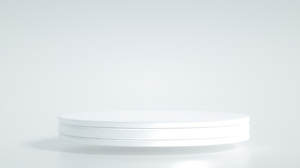 Beautiful luxury background pedestal. 3d illustration, 3d rendering.