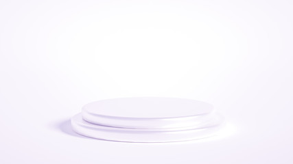 Beautiful luxury background pedestal. 3d illustration, 3d rendering.
