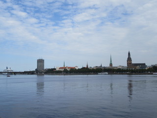 Riga an der Ostsee in Lettland