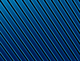 Fototapeta premium The abstract blue metal pattern background. 3D illustration.