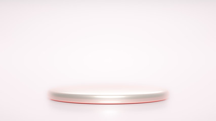 Beautiful luxury background pedestal. 3d illustration, 3d rendering.