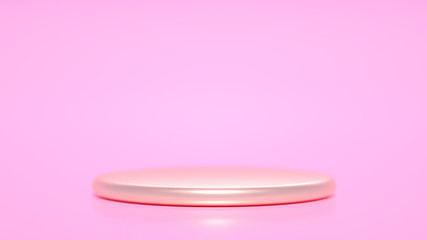 Beautiful luxury background pedestal. 3d illustration, 3d rendering.