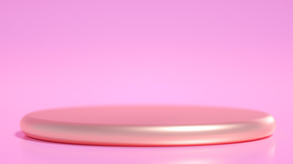 Beautiful luxury background pedestal. 3d illustration, 3d rendering.