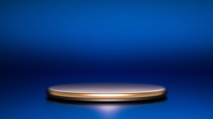 Beautiful luxury background pedestal. 3d illustration, 3d rendering.