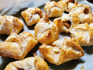 small czech apple cakes