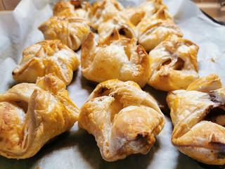 small czech apple cakes