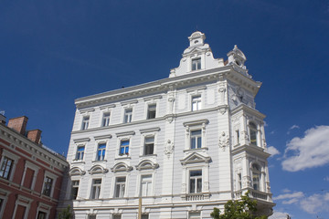 Fototapeta na wymiar Old historical building in Old Town of Vienna, Austria