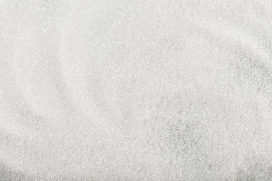 Close up of white  sugar texture background  - Image