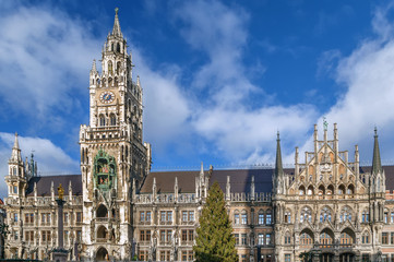 Fototapeta premium New Town Hall, Munich, Germany