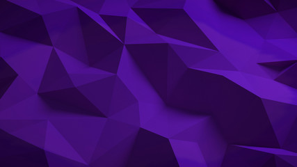 Obraz premium Beautiful festive crystal triangle background. 3d illustration, 3d rendering.