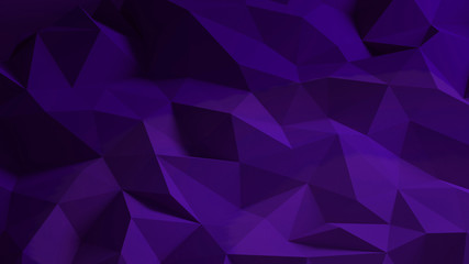 Beautiful festive crystal triangle background. 3d illustration, 3d rendering.