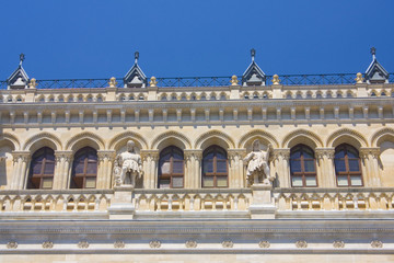 Fototapeta na wymiar City Hall in Vienna, Austria