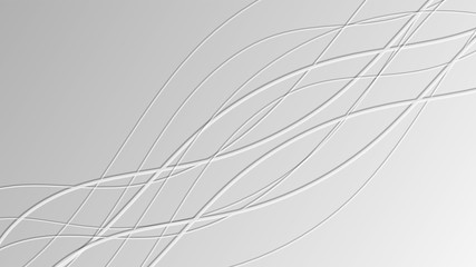 Smooth Abstract Wavy Diagonal Lines Vector with White Grey Gradient Background for Designs Web Design Banner Poster etc.