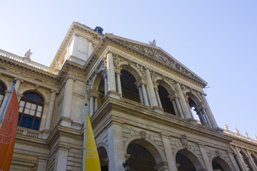 Fototapeta na wymiar View of the University of Vienna, Austria