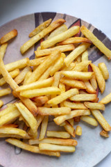 French Fries on child plate