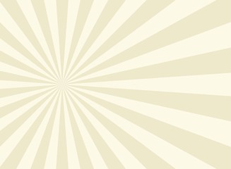 Sunlight background. beige burst background with white highlight.