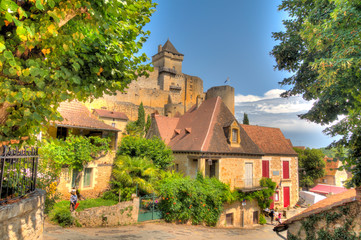 Fototapeta na wymiar Castelnaud-la-Chapelle, Perigord, France