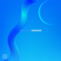 Blue Landing page template. Design business cards,invitations,gift cards,landing page Blue Fluid shapes composition.