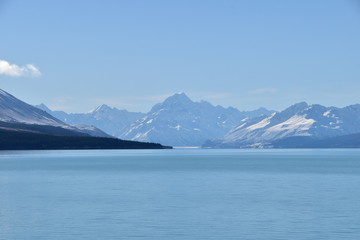 Aoraki Mount Cook in New Zealand