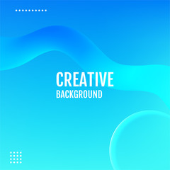 Blue Minimal covers design. Blue Template for the design of a website landing page or background.