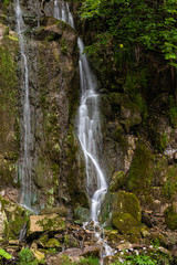 Königshütter Wasserfall mit wenig Wasser