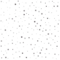Premium sparkles stardust background pattern. Silver flying stars confetti magic cosmic christmas vector.
