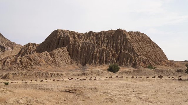 Pyramid of Tucume in Peru, South America