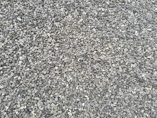 gray gravel texture for background. Natural photo.
