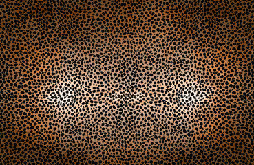 Leopard skin pattern on background