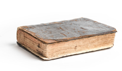 Vintage book. Isolated on white background, Clipping path included.