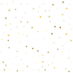 Premium sparkles stardust background pattern. Gold stars.
