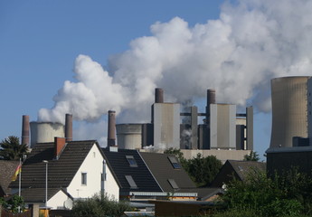 Braunkohle Kraftwerk Niederaußem