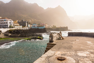 Ponta do Sol on Santo Antao, Cape Verde, West Africa