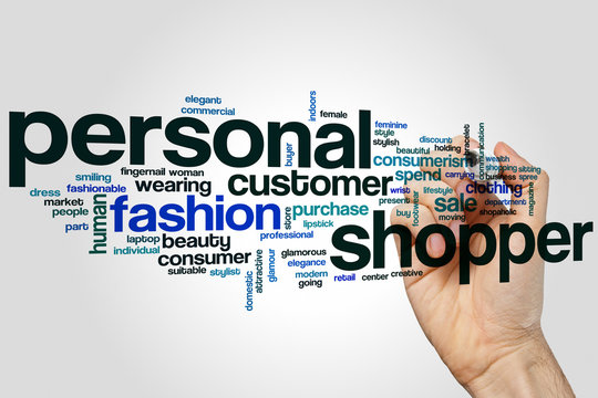 Personal Shopper Word Cloud
